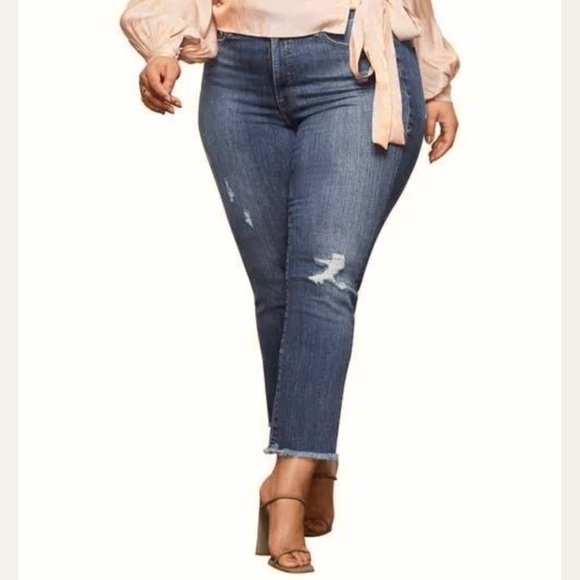 Good American Denim - Good American Good Straight Jeans